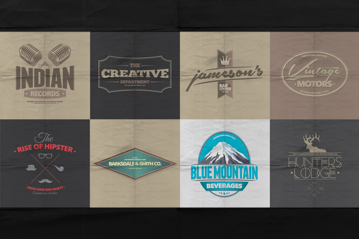 1500 Logos Bundle Collection, a Branding & Logo Template by Graphicdome (Photo 104 of 185)