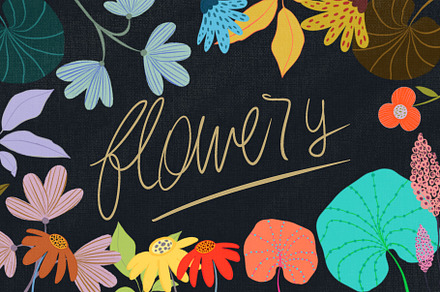 FLOWERY SET