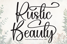 Rustic Beauty | Script Font
