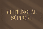Migase Elegant Modern Display Serif, a Serif Font by BrandSemut (Thumbnail 7 of 10)