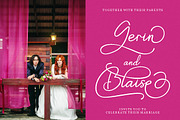 Bright Bride - Beautiful Script Font, a Script Font by PutraCetol Studio (Thumbnail 9 of 11)