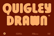 CS Quigley Drawn, a Sans Serif Font by Craft Supply Co. (Thumbnail 1 of 8)