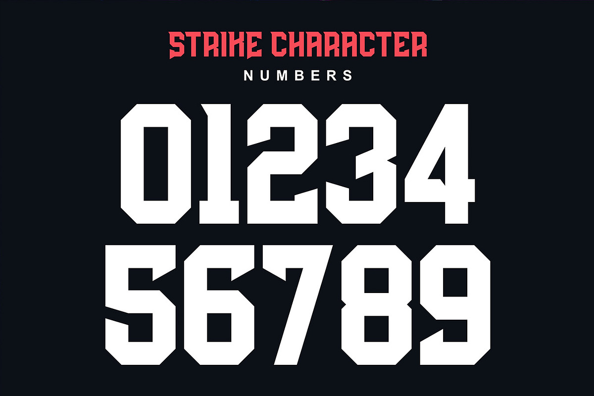 Strike - ESport Game Font, a Sans Serif Font by Agung Kreatif (Photo 3 of 4)