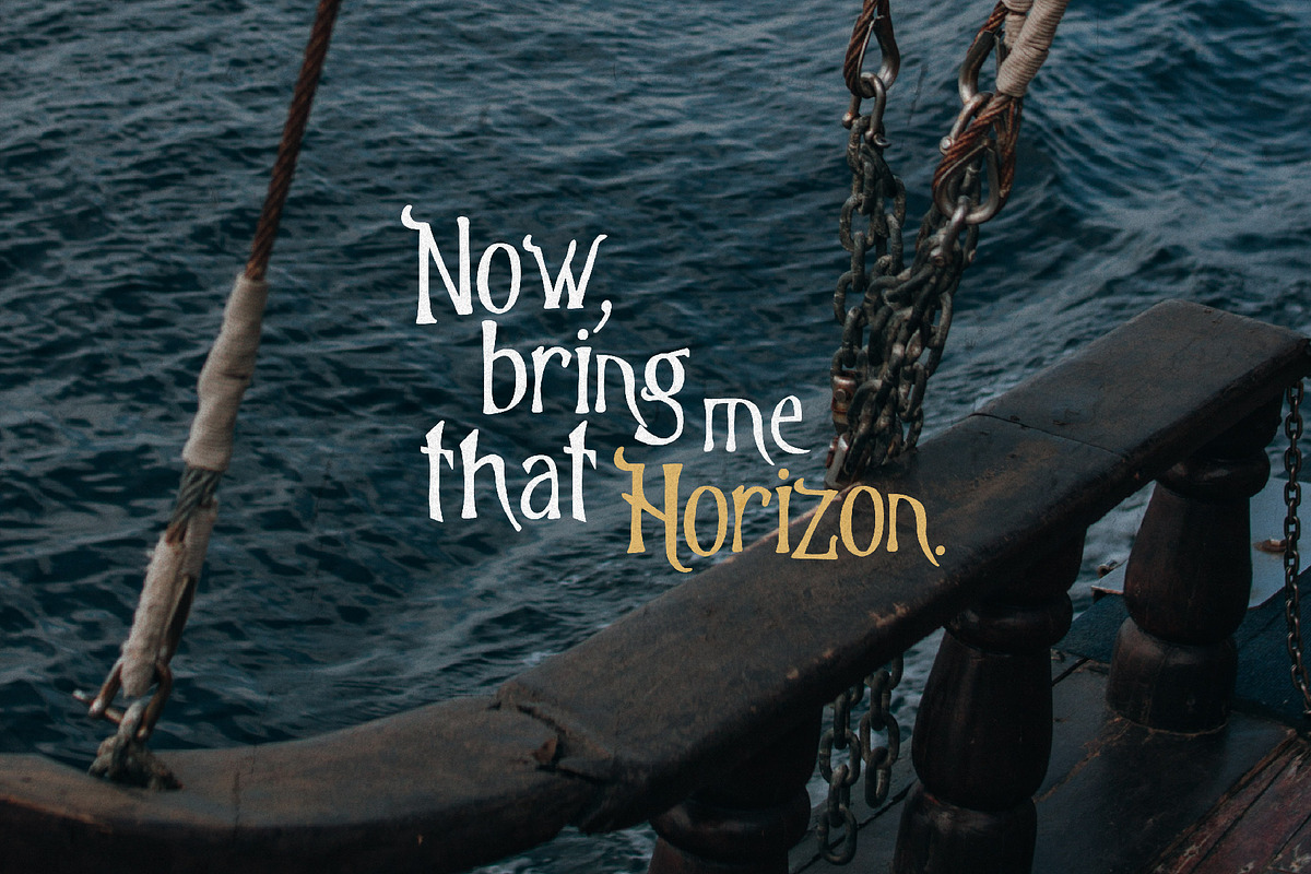 Freebooter - Pirate Display, a Serif Font by HipFonts (Photo 2 of 8)
