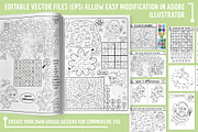Woodland fairy coloring games, an Education Illustration by Lexi Claus (Thumbnail 16 of 17)
