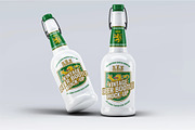 Vintage Beer Bootle Mock-Up, a Product Mockup by DesignRushMarket (Thumbnail 5 of 5)