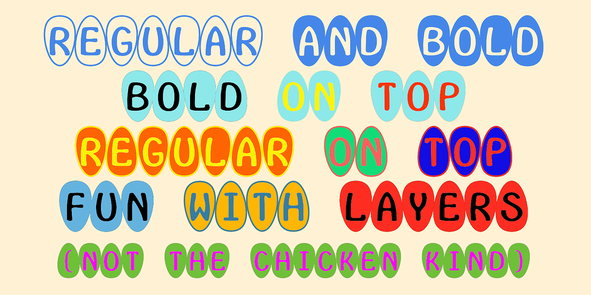 Eggad, a Font by Ingrimayne Type (Photo 4 of 6)