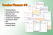 Teacher Planner #3 - Canva Template, a Templates & Theme by Adalin Shop (Thumbnail 9 of 16)