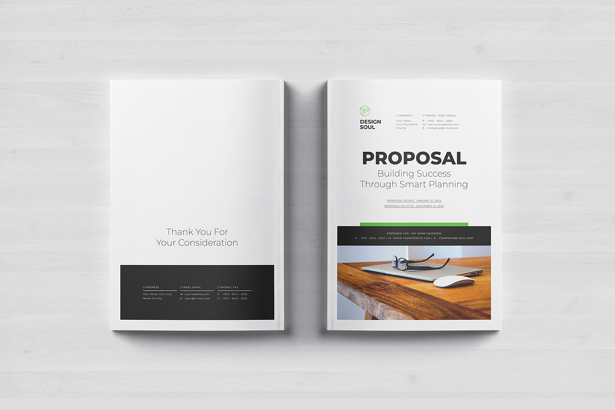 Proposal Template, a Brochure Template by Designsoul14 (Photo 10 of 10)