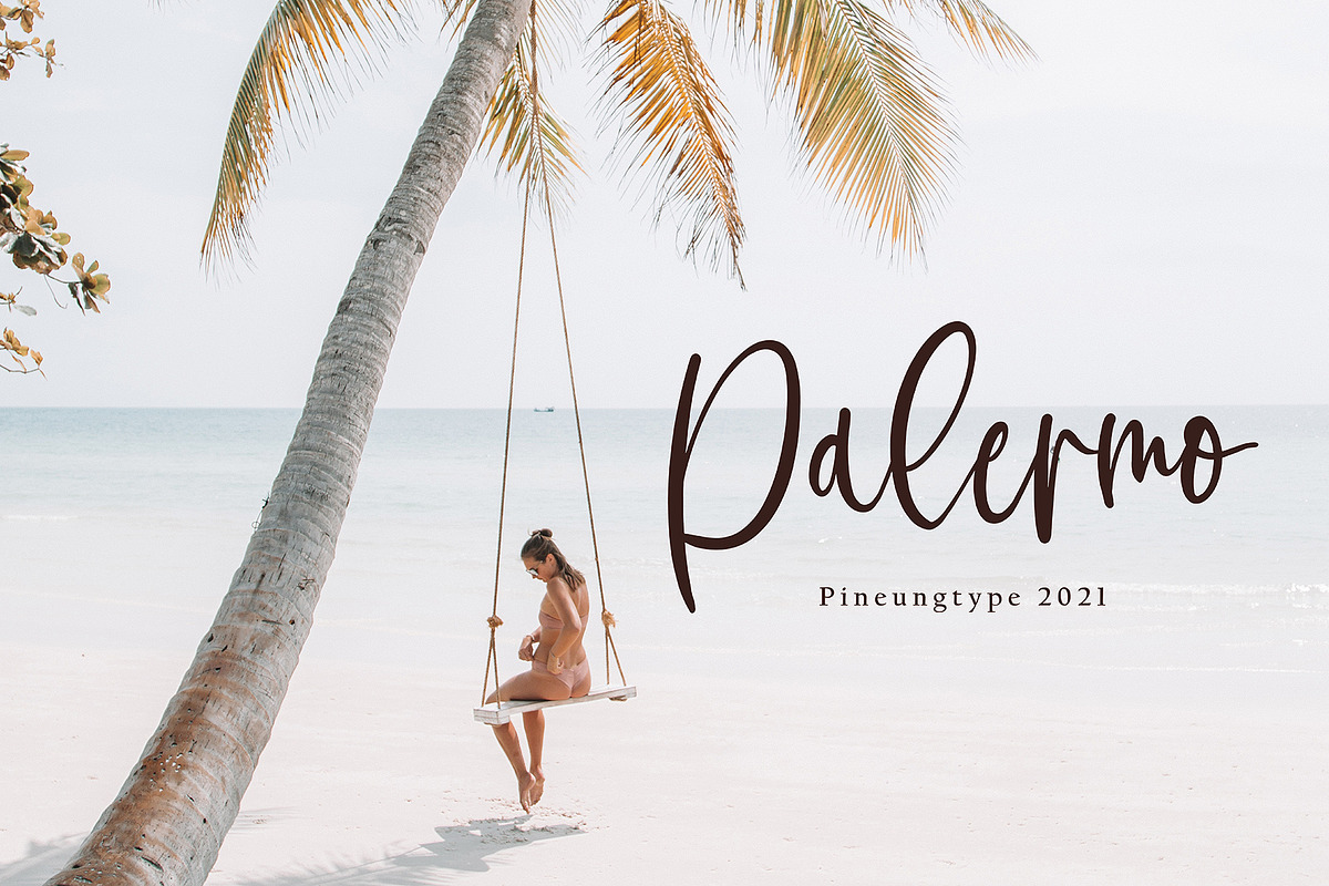 Buslliyan, a Script Font by pineungtype (Photo 7 of 10)