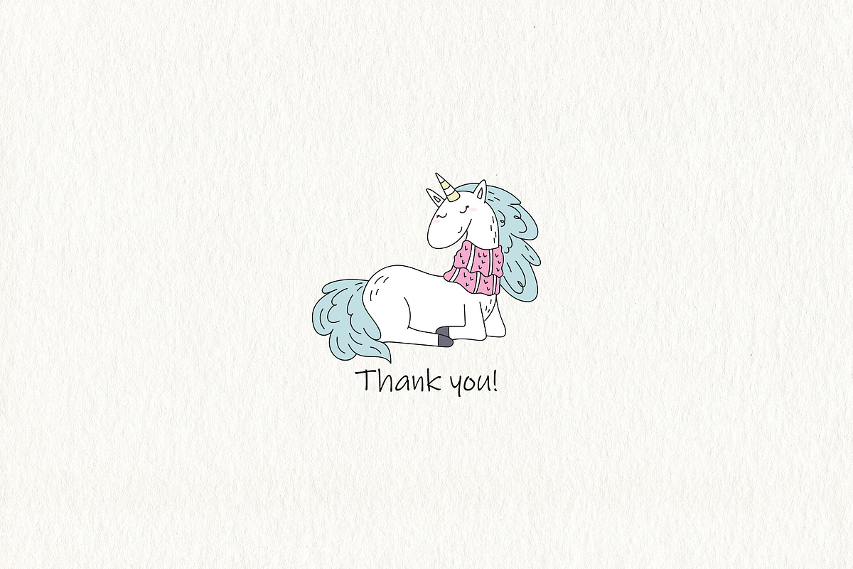 Winter Unicorn Set!, a Graphic by Irene_Boiko_ART (Photo 10 of 10)