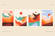 Boho Minimalist Landscapes, a Decorative Illustration by Léo Alexandre (Thumbnail 4 of 13)