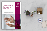 Lavender Company Profile, a Brochure Template by Boris Cupac (Thumbnail 2 of 11)