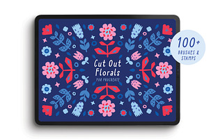 Cut Out Florals for Procreate