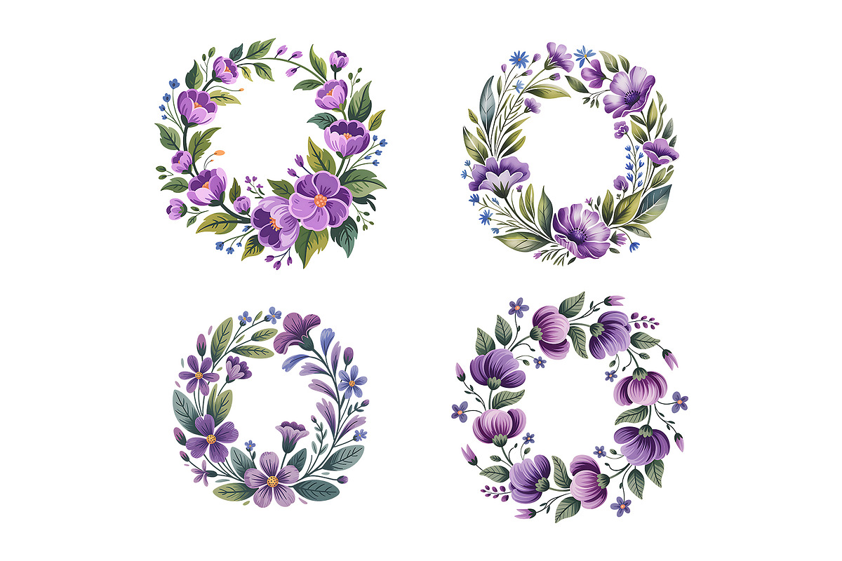 Watercolor Wildflower Flower, a Decorative Illustration by ForhadGFX (Photo 12 of 12)