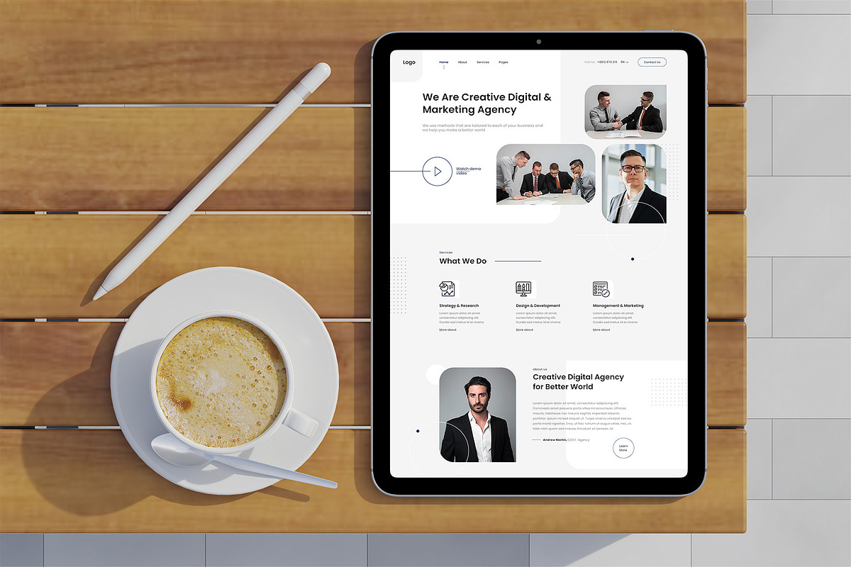 iPad Tablet Mockup Bundles, an iPad Mockup by Graphic Aesthetic (Photo 22 of 25)