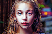 Oil painting photo effect, a Layer Style Add-On by Pixel Gallery (Thumbnail 3 of 4)