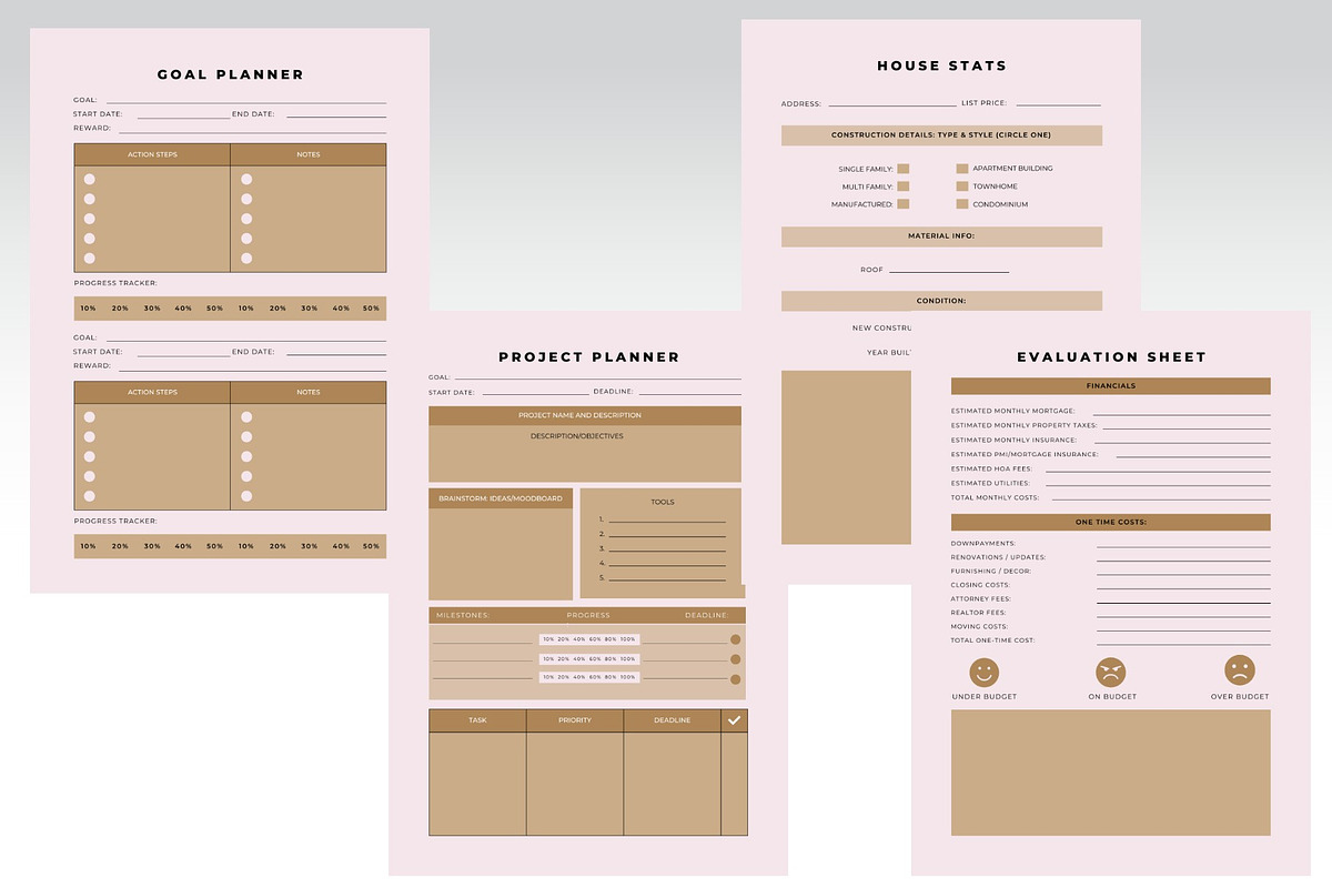 Home Buying Planner | 44-Pages, a Stationery Template by Local Marketing Templates (Photo 3 of 4)