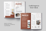 Case Study Template, MS Word, a Brochure Template by DesVert (Thumbnail 5 of 6)