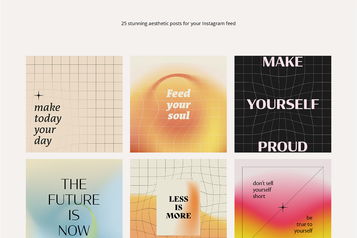 Lo Fi Instagram Posts & Stories, a Social Media Template by TheFisherCreative (Photo 10 of 21)