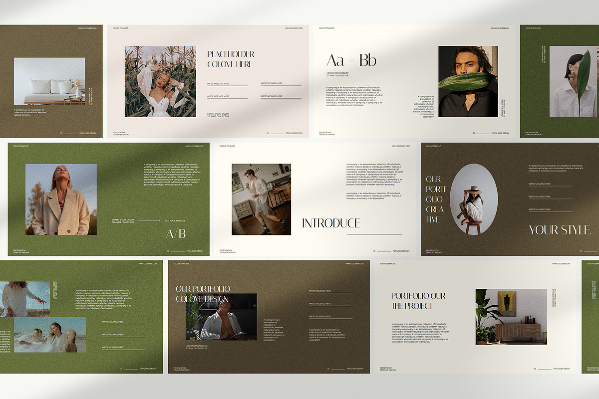 Colove Presentation Template preview 5