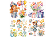 Midjourney Prompt Birthday ClipArt, an Object Graphic by Milano Creative (Thumbnail 2 of 7)