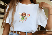 Fantasy Christmas Fairy Clipart Bund, an Illustration by CrexoraLab (Thumbnail 3 of 5)