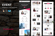 EVENT - Email Newsletter, an Email Template by evethemes (Thumbnail 1 of 3)