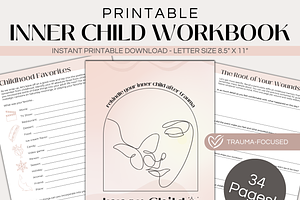 Inner Child Workbook Printable PDF