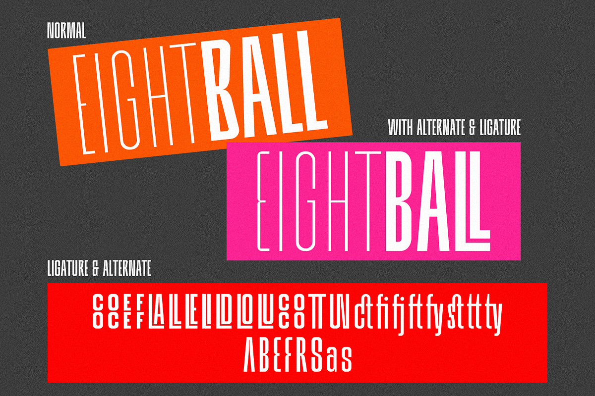 Bersekers Family - Condensed Sans, a Sans Serif Font by Eotype Studio (Photo 10 of 13)