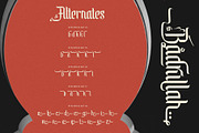 Mastolleh Ramadan Typeface, a Blackletter Font by alit design (Thumbnail 6 of 17)