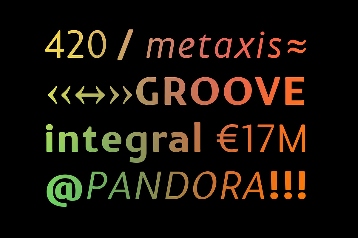 Sale! Spiro sans serif, a Sans Serif Font by Etewut (Photo 3 of 11)