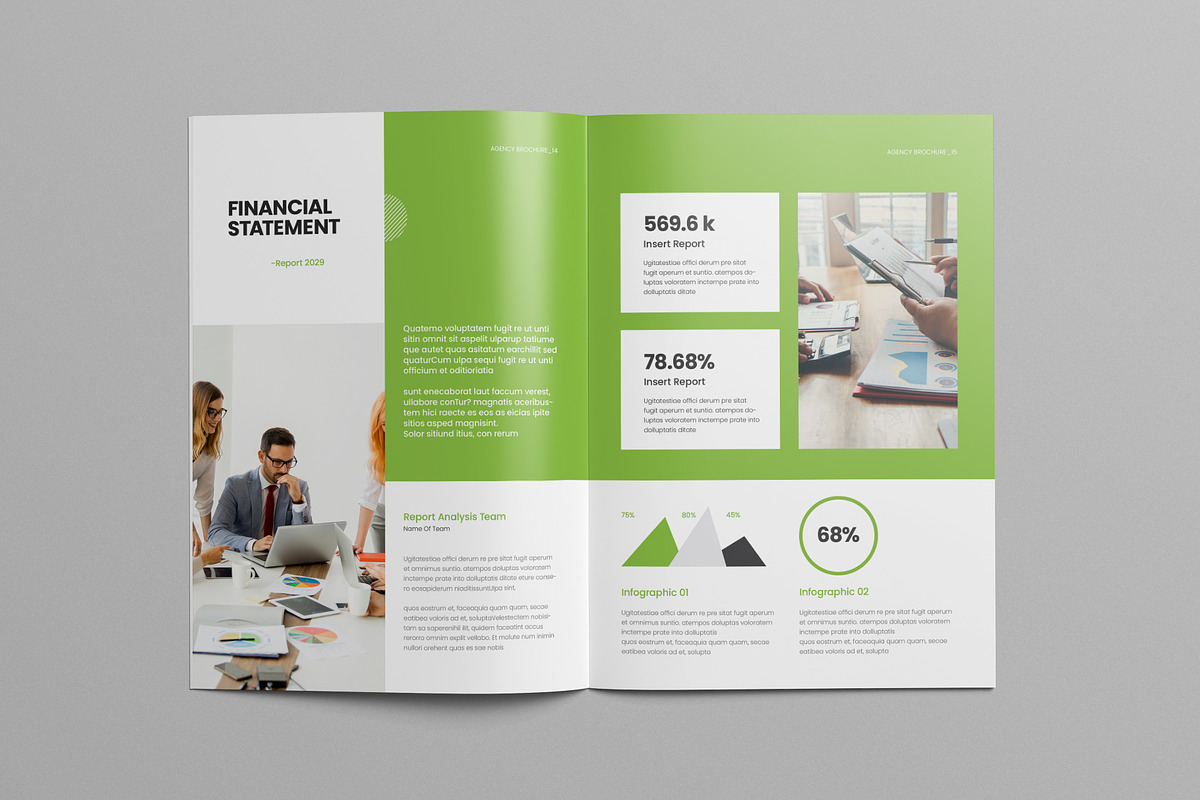 Brochure Template, a Brochure Template by Pixelpick