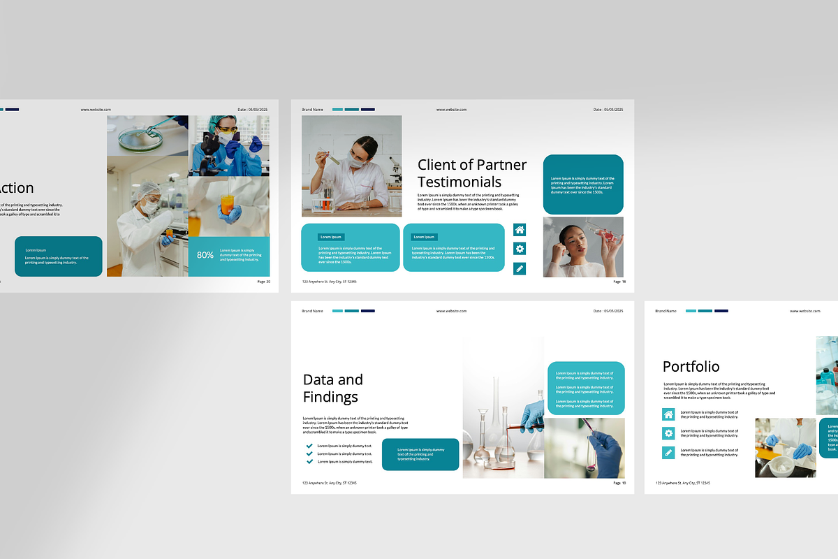 Scientific Presentation Template, a Presentation Template by Spesifikstd (Photo 4 of 11)