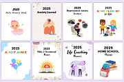 Mega 2025 All KDP Interior Bundle, a Stationery Template by Shumaya (Thumbnail 2 of 3)
