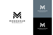 Letter M Strong Monogram Logo, a Branding & Logo Template by ika trisiana (Thumbnail 2 of 2)