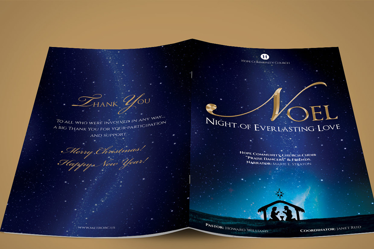 Noel Christmas Brochure Template, a Templates & Theme by Godserv Designs (Photo 3 of 5)
