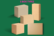 Box Mockup Packaging Canva Template, a Packaging Mockup by GraphiCarola (Thumbnail 3 of 6)