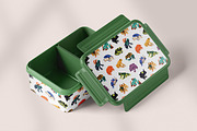 Frogs and toads seamless patterns, a Pattern Graphic by PaperTrident (Thumbnail 8 of 8)