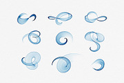 Blue Floral bundle, an Illustration by Ira Cvetnaya (Thumbnail 3 of 7)