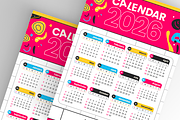 Creative Calendar 2026, a Print Template by Annora Studio (Thumbnail 6 of 6)
