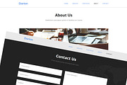 Darion - Responsive One Page Theme, a HTML Template by Seemly Designs (Thumbnail 3 of 3)