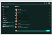 Black Virtual Meeting Calls App, an App Template by nagaredesignstudio (Thumbnail 2 of 5)