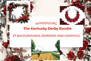 The Kentucky Derby Bundle, a Background Graphic by karenfoleyphoto (Thumbnail 1 of 5)