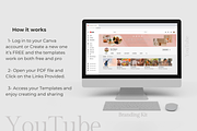 Emily YouTube Branding Kit Canva, a Social Media Template by Soul & Maeum Store (Thumbnail 7 of 7)
