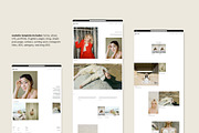 Minimal Showit Website Template, an App Template by Seventh Made (Thumbnail 3 of 4)