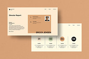 Annual Report Presentation Template, a Presentation Template by evgenystudio (Thumbnail 3 of 9)