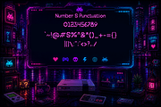 PIXELVOLT Display Typeface, a Sans Serif Font by zerologicstudio (Thumbnail 6 of 8)