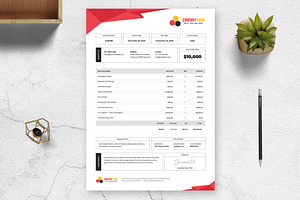 Invoice Template V.08