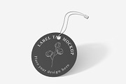Hanging Label Tag Mockup Template, a Product Mockup by graphypix (Thumbnail 3 of 4)